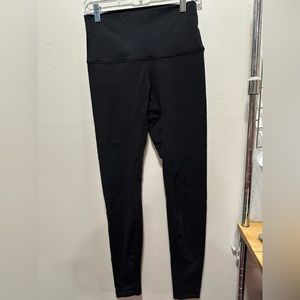 Black lululemon leggings size 8
